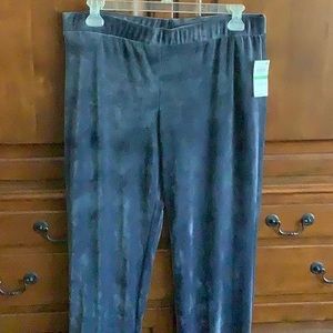 Soft Velour joggers.